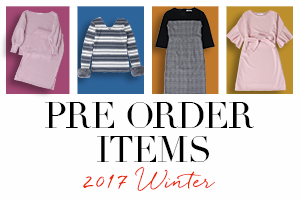 【preORDER ITEMS】